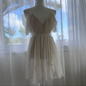 Cinderella closet 100% silk chiffon dress